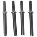 4Pcs Air Hammer Anvils Steel Coupped Bit For Pneumatic Bits Power Tool Set