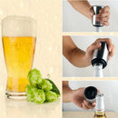 Stainless Steel Automatic Bottle Opener Beer Wine Can Cap Catcher Bar Easy MOAU