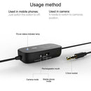 Lapel Lavalier Rechargeable Microphone Omnidirectional Condenser Microphone For