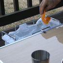 Door Garbage Trash Bag Towel Can Rack Holder Kitchen Tool BBQ Camping Outdoor Kw