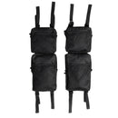 2pcs Black ATV Fender Bag 4-Wheeler Fender Cargo Storage Hunting Bags