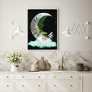 5D DIY Full Drill Diamond Painting Moon Embroidery Mosaic Craft Kits Decor