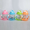 320ml Baby Bottle Kids Cup Silicone Children Training Cups Cute Baby Drinki