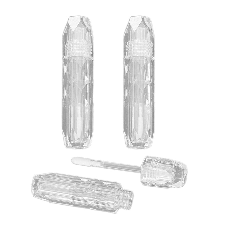 3x 2.5ml Lip Gloss Tube Empty Refillable Lip Balm Bottle Lip Gloss Container