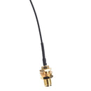 6dBi 2.4GHz 5GHz Dual Band WiFi RP-SMA Antenna + 1x 12cm U.fl IPEX Cable N8SBD~