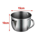 Kitchen Cooking Stainless Steel Oil Soup Separator Strainer Pot L1A0