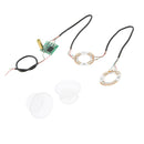 Transparent Analog DIY LED Light Thumb Sticks Mod Clear Thumbsticks For PS4 Xbox