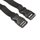 2Pcs Black Adjustable Nylon Travel Camping Luggage Tent Bind Band Strap