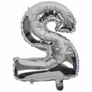 32 inch Number Foil Balloons Digit Air Balloons Happy Birthday Wedding Deco O8I2