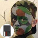 4 Colors Army Fans Facial Bionic Paints Outdoor Camouflage Color Face Paint