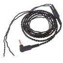 3.5mm Earphone Audio Cable Connector Repair Replacement Headphone Braid Line