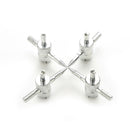 4Pcs 4 Way Car Bike Tyre Valve Repair Tool Tire Stem Core Remover Installer BX