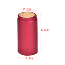 10pcs Wine Bottle Cover Wine Bottle Seal Accessories PVC Heat Shrink Cap Sup- OZ