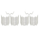 50xGreenhouse Glazing Clips Stainless Glazing Glass Clips Spring W Fixing Clips