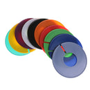 10Pcs Plastic Clothing Round Rack Ring Shop Size Dividers Fits Round Tube M&O