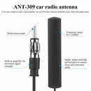 ANT-309 Car Radio Antenna - Universal Car FM Radio Antenna Patch Black Radi X3W5