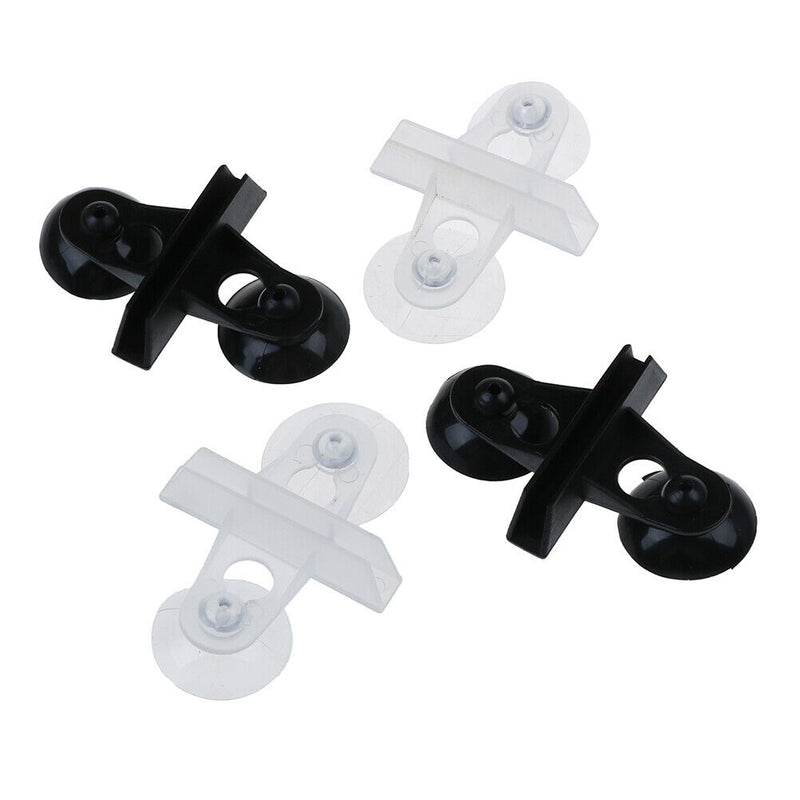 5pcs Aquarium Fish Tank Divider Suction Cup Divider Plastic Sheet Holder  Gw