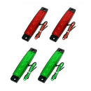 8 PIECES Red Green Boat Navigation LED Stern Lights Marine Starboard Light 12V