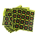 160Pcs 2 Inch Reactive Splatter Glow Florescent Paper Target for Hunting Ar