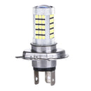 DC 12V H4 2835 63 LED 6000K Car Projector Fog Driving Light Bulb White New