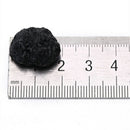 1XTektite Meteorite Raw Specimen Mineral Rock Iron Stone Rough Black Space JR