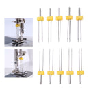 10pcs Stretch Double Twin Needle Pins Sewing Machine Needlework Tool