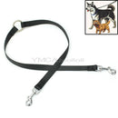 Strong Dual Coupler Pet Necklace 1 Lead 2 Way Nylon Metal Leash Easy Dogs Walk