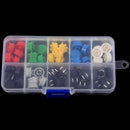 Tactile Push Button Switch Momentary Tact & Cap 12x12x7.3mm for Assorted Ki