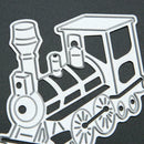 DIY Train-shaped Cutting Dies Stencil Scrapbooking Embossing Template Craft