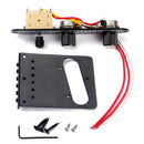 Metal Carving Electric Guitar Saddle Bridge Pickup Slot Set for Telecaster