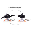 Apg Portable Folding Mini Camping Stove Outdoor Cookware 70G 2300W Pocket P P6B9
