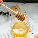 Profession Long Handle Wooden Honey Spoon Mixing Stick Kitchen Tools Dipper M4M2