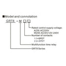GRT8-M1 16A Multifunction Timer Relay with 10 Function Choices AC 230V Time