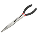 Long Nose Pliers Needle-Nosed Pliers Set Straight Tip Mechanic Grip 11 inch
