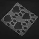4PCS Personality Funny Dog Paws Paw Pattern Creative Walk Footprints Sticke I8K1