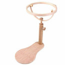 Height Adjustable Wood Embroidery Stand Hoop Craft Cross Stitch Needlework