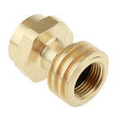 Universal Brass LP Gas Bottle Propane Tank Adapter Converter Connector
