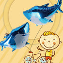 4pcs Marine Animal Fish Aluminum Film Balloons Kids Birthday Party Decor