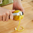 Lemon Fruit Zester Citrus Grater Stainless Steel Grips To Peeling P7L7 Zest Q5J9