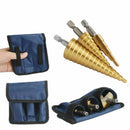 Step Drill Bit Set Kit HSS Cone Drill Bit With Coating