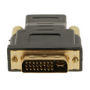 DVI-I Dual Link (24+5 pin) Male to HDMI Standard Female Adapter for HDTV