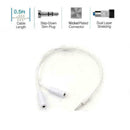3.5mm AUX Audio Mic Splitter-Cable Earphone Headphone Adapter 1-Male To 2-F C5M1
