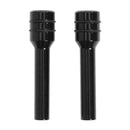 2pcs Universal Aluminum Interior Door Lock Knob Pins for Car Truck (Black) A