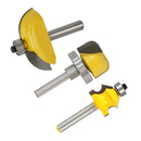 1-1/8inch Diameter Bowl Router Bit + 8mm Shank Reversible Finger Joint + 1/4inch