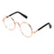 Lovely Dog Cat Glasses Pet Eye Protection Sunglasses Photos Props (White) A