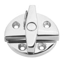 Stainless Steel 58mm Twist Lock Round Marine Boat Door Catch Latch For Cano A3I5