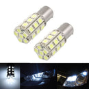 2 x White 1157 P21/4W Car 27 5050-SMD LED Stop Brake Bulbs Lamps Lightsg3C