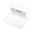 Corrosion Resistant Emery 2.35mm Nail Drill Bits Set Acrylic Nail Gels Files
