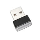 Universal Mini USB Wireless Car Interior Home LED Light Atmosphere Lamp(A)