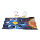 Kids DIY Moon Phase Cause Science Experiment Astronomy Training School Toys